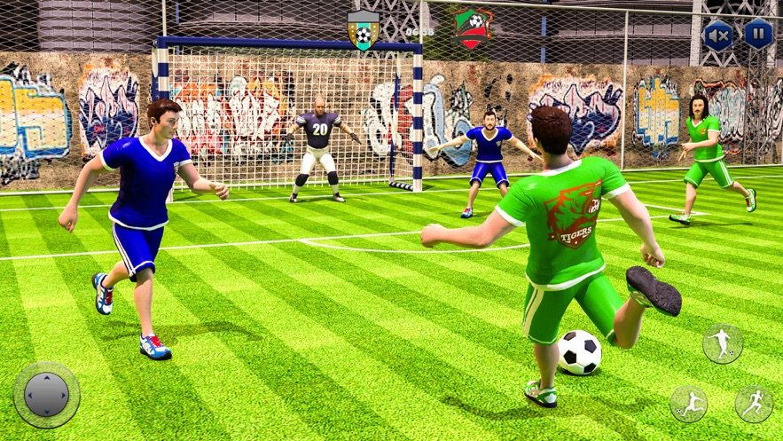 超智能足球游戏下载手机版-【超智能足球】画面逼真，操作流畅，